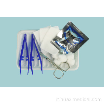 Kit di medicazione per ferite monouso per chirurgia